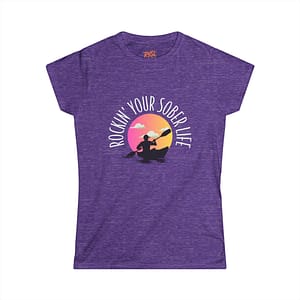 "Kayak Vibes" Women's Softstyle Tee (Sunset)