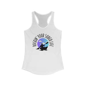 Women’s “Kayak Vibes” Racerback Tank (Chillwave)