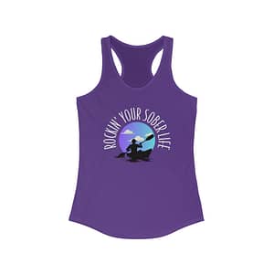 Women's “Kayak Vibes” Racerback Tank (Chillwave)
